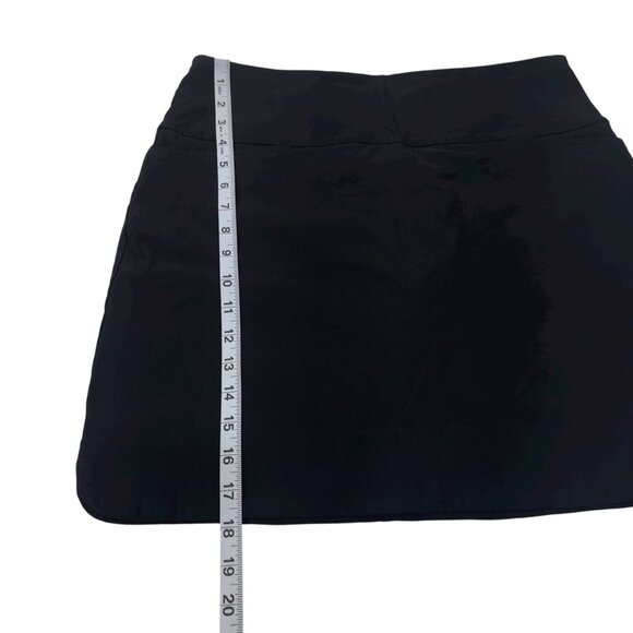 S.C.&CO. Womens Black Pull On Short Skort SZ L/G Stretch Fabric - Picture 6 of 10
